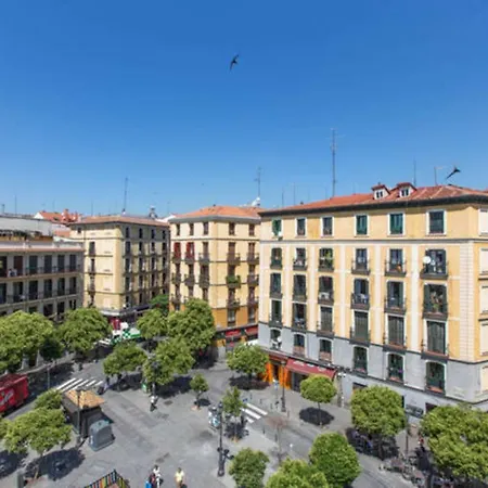 Appartamento Atico duplex loft Lavapies Madrid Esterno foto